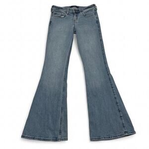 Hollister Low Rise Flare Jean Size 0 Regular